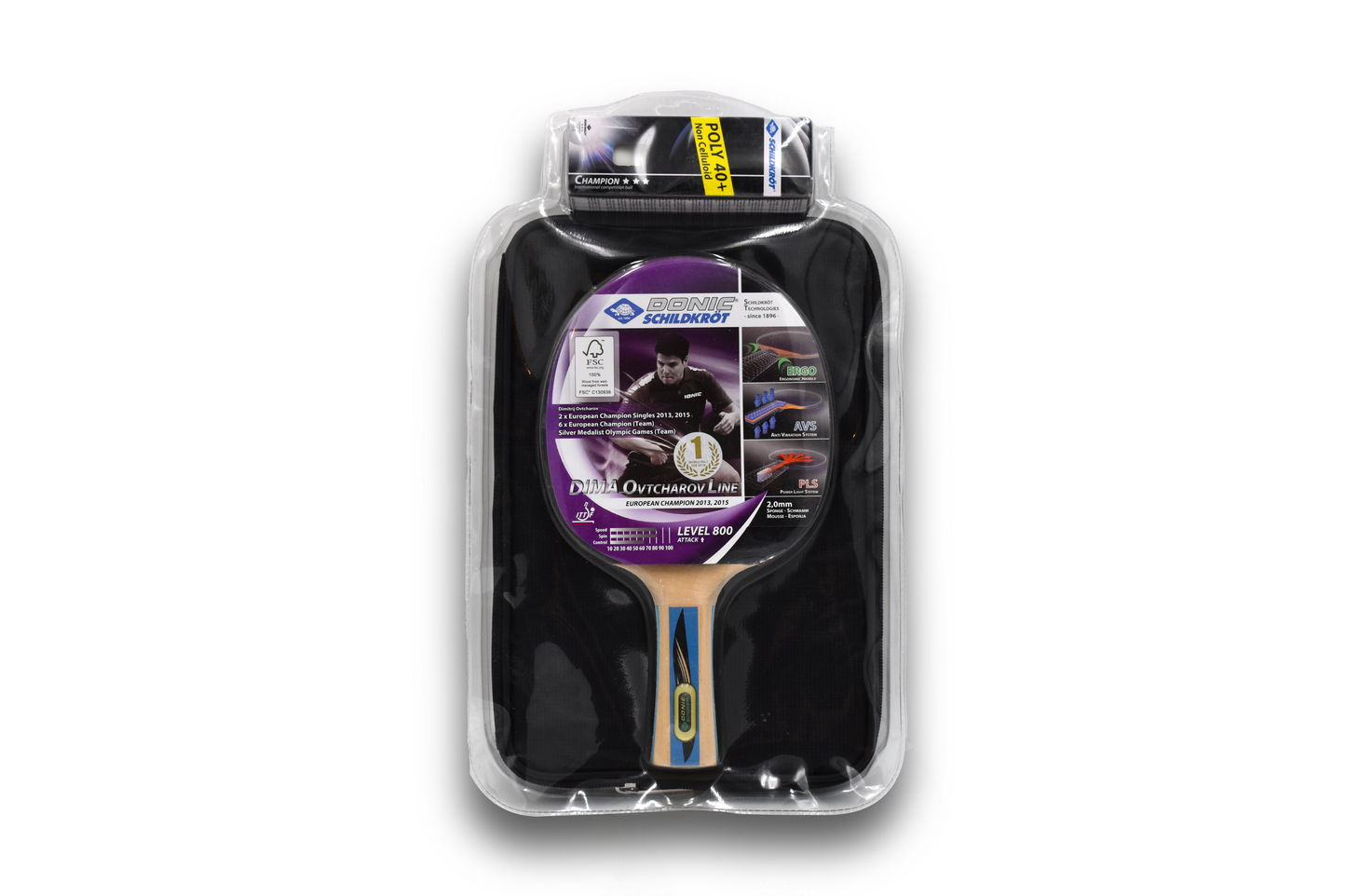 Donic Ovtcharov 800 Table Tennis Gift Set